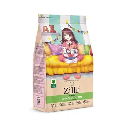 Купить zilli сухой корм для котят Индейка с Ягнёнком