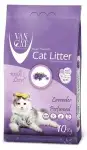 Van Cat комкующийся наполнитель для кошек без пыли с ароматом лаванды, пакет