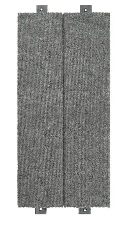 Купить zooexpress когтеточка для кошек ковровая угловая с пропиткой