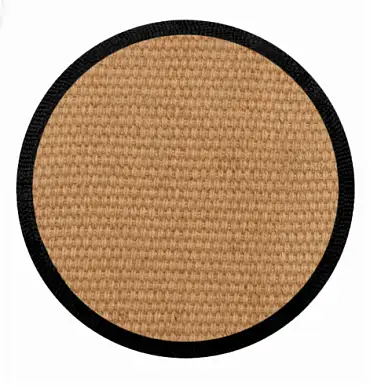 BOW WOW игрушка для собак джутовая фрисби с черной окантовкой натуральная