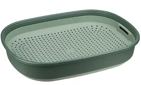 Купить Лоток для кошек ЛЯ-МУРР с сеткой нефритовый